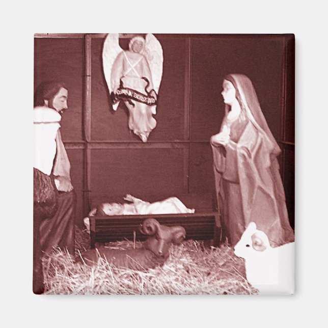 Christmas Nativity Magnet (Front)