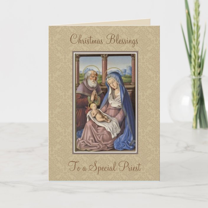 Christmas Nativity of Jesus Vintage Religious Holiday Card | Zazzle.ca