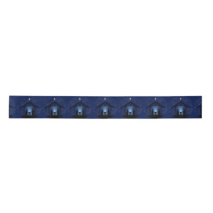 Christmas Nativity Scene Religious Satin Ribbon