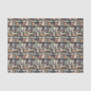Christmas Nativity Scene Tissue Paper