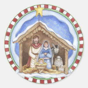 Christmas Nativity Sticker