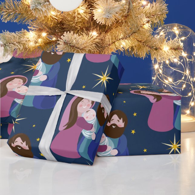 Christmas Nativity  Wrapping Paper (Holidays)