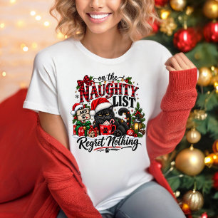 Christmas Naughty List T-Shirt