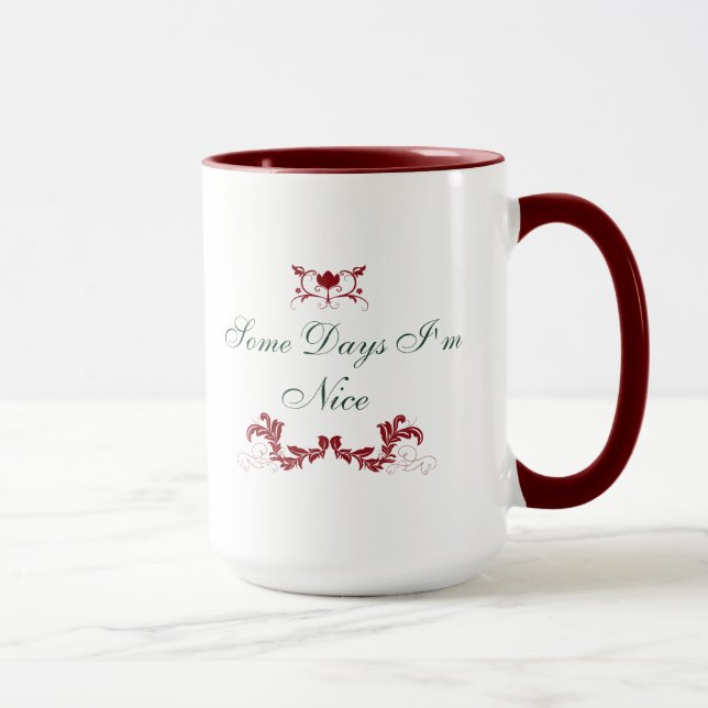 Christmas Naughty/Nice Mug (Right)