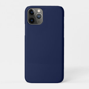 Christmas navy, solid navy, deep navy, plain navy iPhone 11 pro case