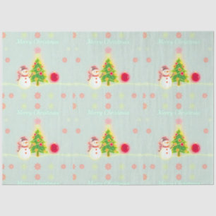 Christmas Neon Trendy Holiday Collection Tissue Paper