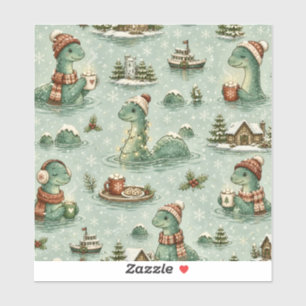 Christmas Nessie Loch Ness Monster Cozy Cryptids 