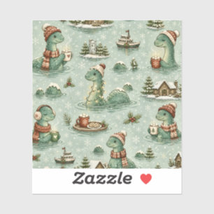 Christmas Nessie Loch Ness Monster Cozy Cryptids 