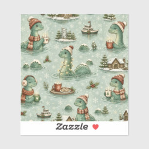 Christmas Nessie Loch Ness Monster Cozy Cryptids