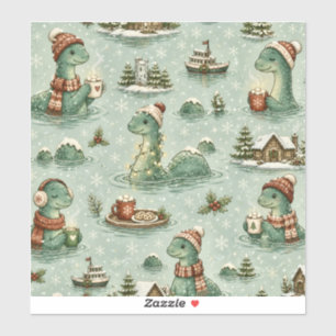 Christmas Nessie Loch Ness Monster Cozy Cryptids