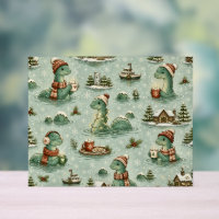Christmas Nessie Loch Ness Monster Cozy Cryptids 