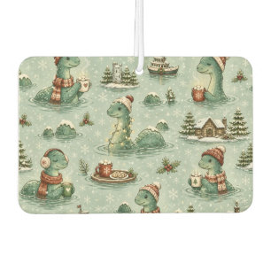 Christmas Nessie Loch Ness Monster Cozy Cryptids  Air Freshener