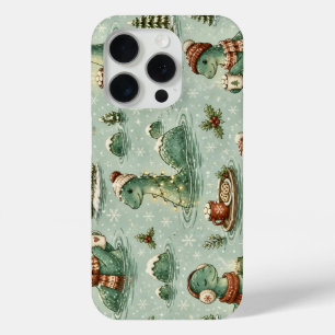 Christmas Nessie Loch Ness Monster Cozy Cryptids  iPhone 15 Pro Case
