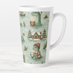 Christmas Nessie Loch Ness Monster Cozy Cryptids Latte Mug
