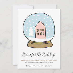 Christmas New Home for the Holidays Holiday Card