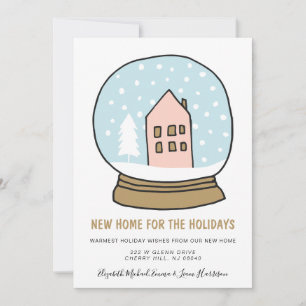 Christmas New Home Moving Announcement