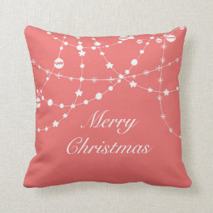 Christmas & New Year Lights Custom Pillow