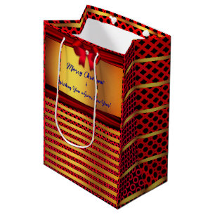 Christmas - New Year Medium Gift Bag