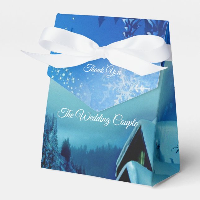 Christmas & New Year of 2024 Favor Box (Front Side)