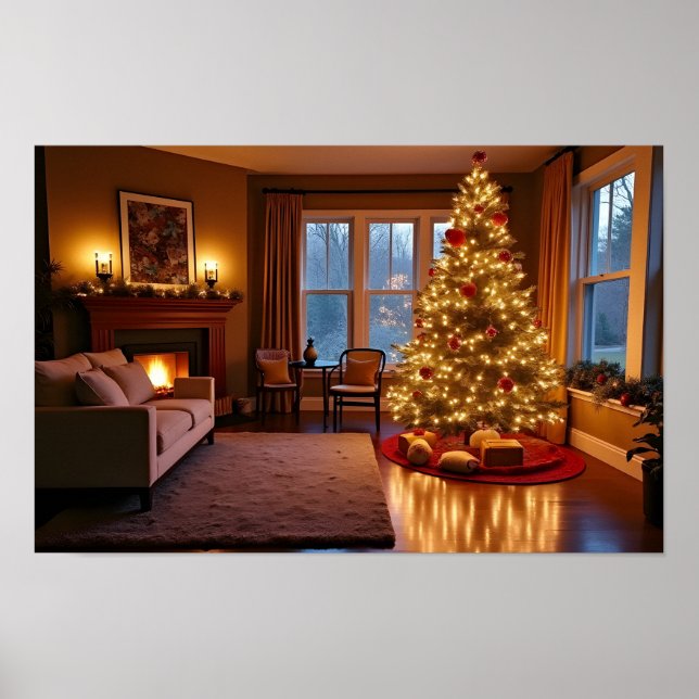 Christmas New Year  Poster (Front)