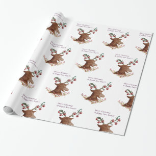 Christmas, New Year Wrapping Paper