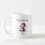 Christmas nice snowman mug<br><div class="desc">A charming snowman design,  this mug is perfect for enjoying your favourite beverages during the holidays! Ideal for giving as a gift or adding a festive touch to your mornings. Make this Christmas even more special with this mug!</div>