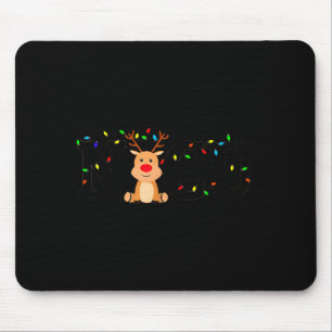 Christmas Nicu Nurse Crew Santa Reindeer Love Nurs Mouse Pad