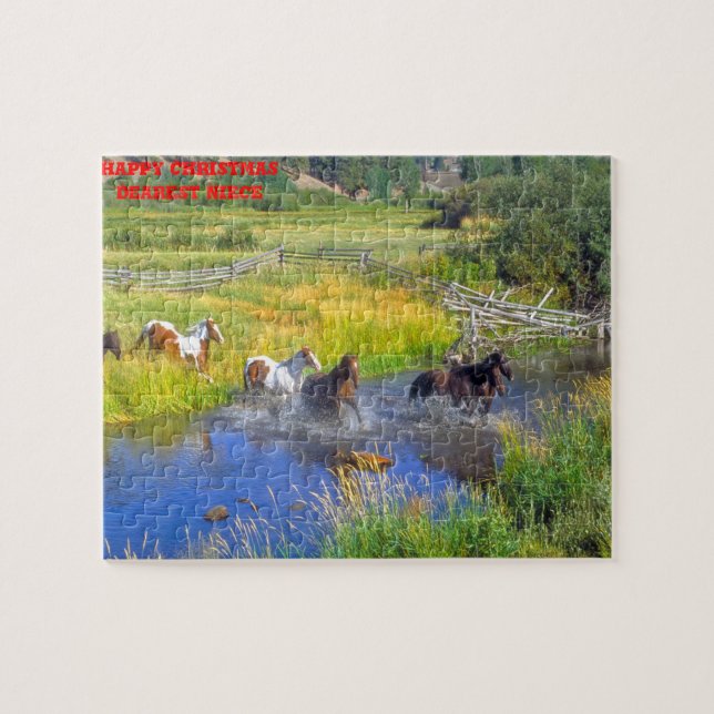 Christmas Niece. Jigsaw Puzzle (Horizontal)