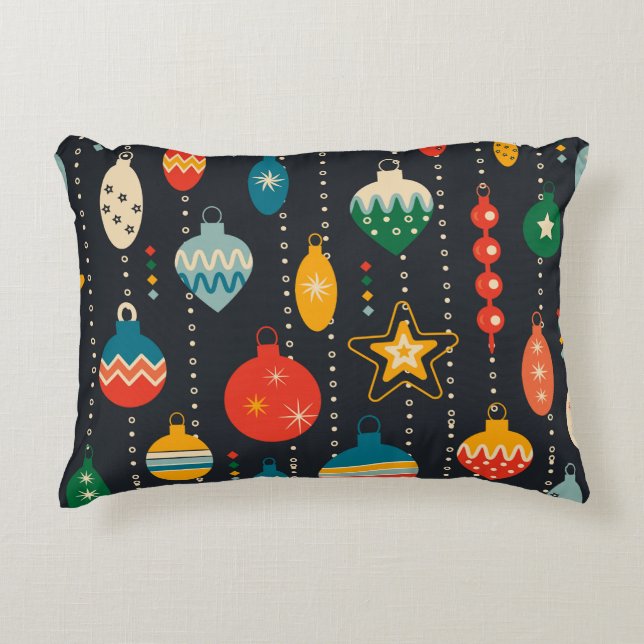 Christmas Night Accent Pillow (Front)