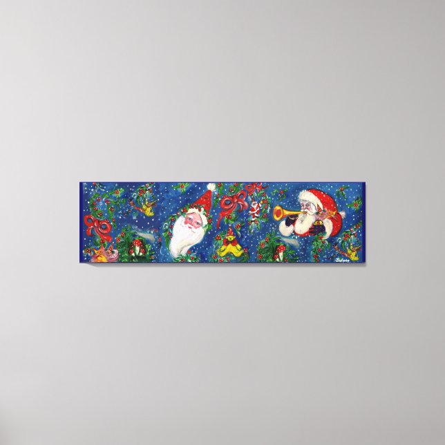 CHRISTMAS NIGHT CANVAS PRINT (Front)