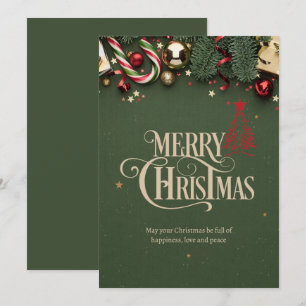 Christmas Night Party Invitation, Merry Christmas  Invitation
