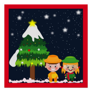 CHRISTMAS NIGHT POSTER