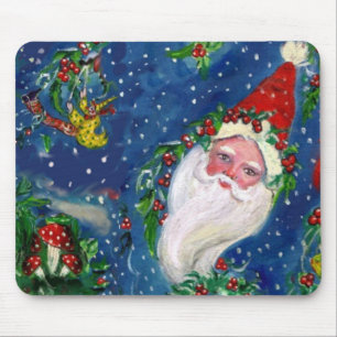CHRISTMAS NIGHT / SANTA MOUSE PAD