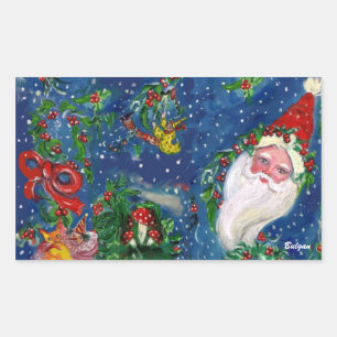 CHRISTMAS NIGHT / SANTA STICKER