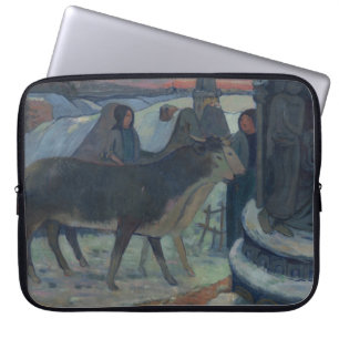 Christmas Night (The Blessing of the Oxen) Laptop Sleeve