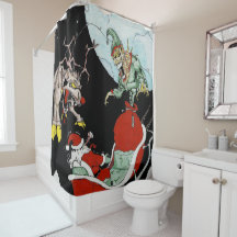 Christmas nightmare Shower Curtain