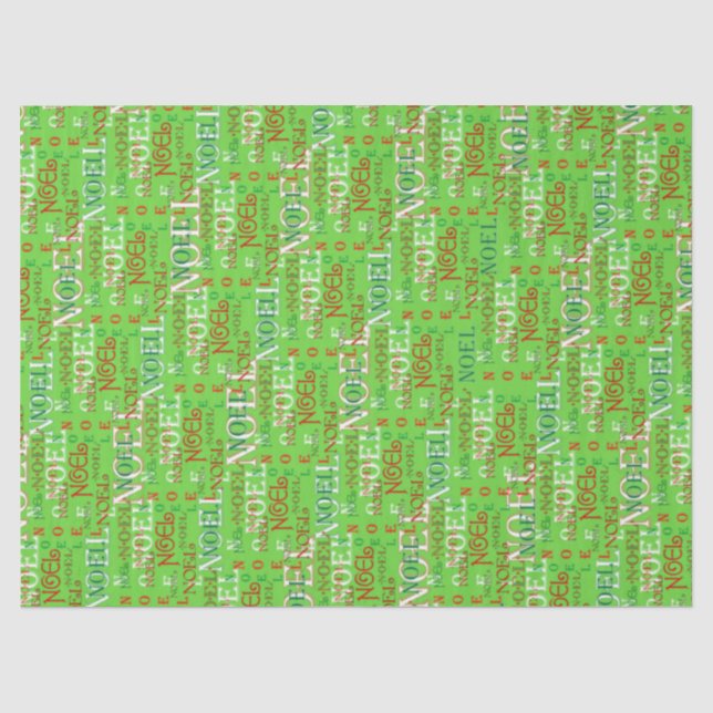 Christmas Noel Tissue Paper (Front)