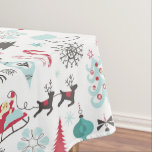Christmas Nordic Pattern Tablecloth<br><div class="desc">A gorgeous Scandinavian themed Christmas tablecloth for making your Christmas special. This gorgeous Nordic design features all things Xmas including reindeers,  ornaments and snowmen in soft pastel colours. A stylish way to decorate your table over the festive holidays.</div>