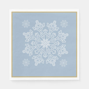 Christmas Nordic Snowflake Paper Napkins
