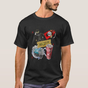 Christmas North Pole Po lar Express All Abroad San T-Shirt