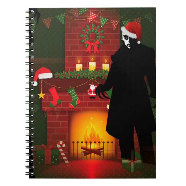 christmas nosferatu notebook (Front)