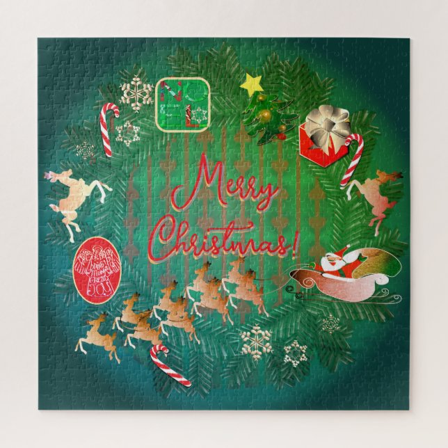 Christmas Nostalgia  Jigsaw Puzzle (Vertical)