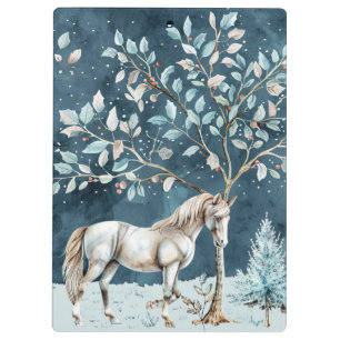 Christmas note book clipboard