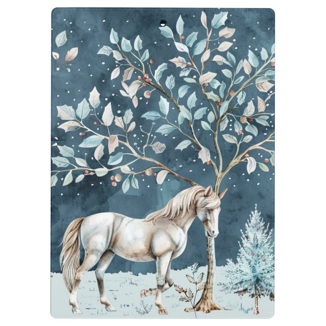 Christmas note book clipboard (Back)