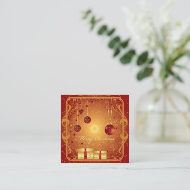 Christmas Note Card (Standing Front)