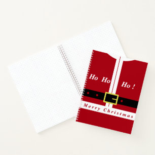 Christmas Notebook Gift Santa Claus - Fun