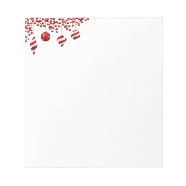 Christmas Notepad (Front)