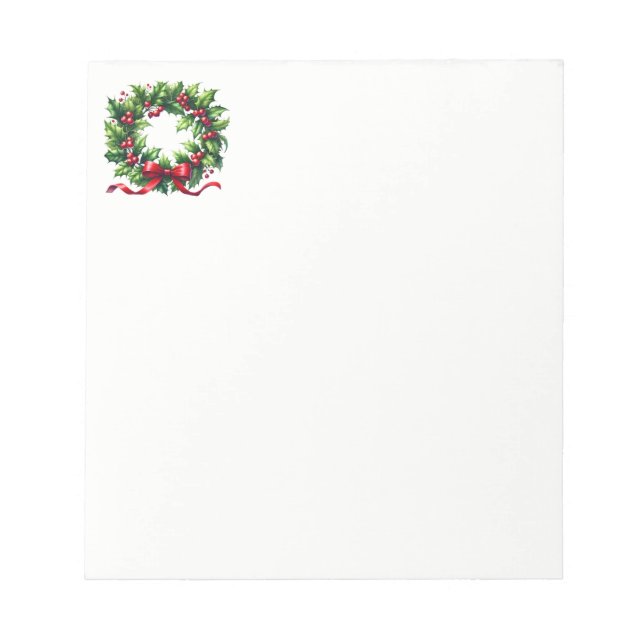 Christmas Notepad (Front)