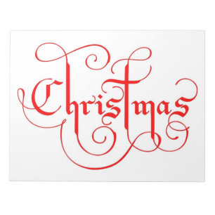CHRISTMAS NOTEPAD