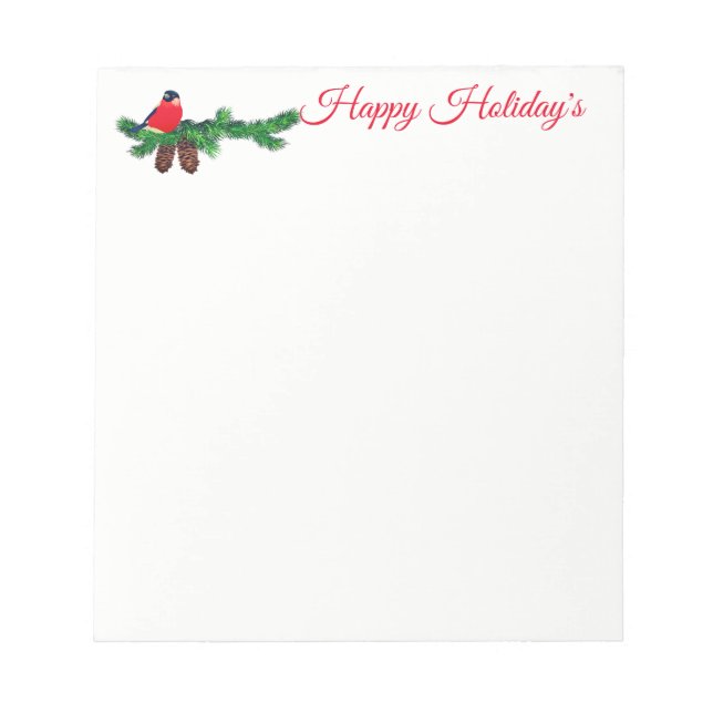 Christmas Notepad (Front)